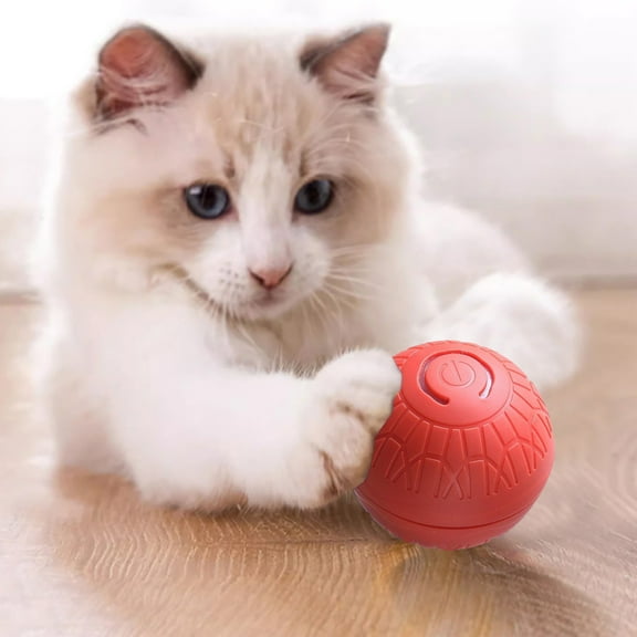 EcoNest Interactive Dog Toys Dog 2025 Upgrade Large Automatic Moving Dogs Smart Rolling Jumping For Dogs Cats Vibrating Pet