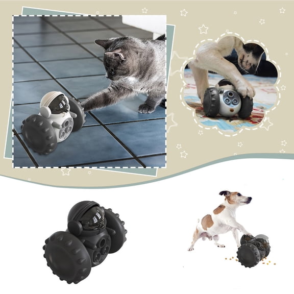 EcoNest Interactive Pet Toy Pet Slow Feed Toy Meal Dispensing Pet Toy For Small Dogs And Cats Self Balancing Food Stumilating Dog Enrichment Toys To Keep Them Busy
