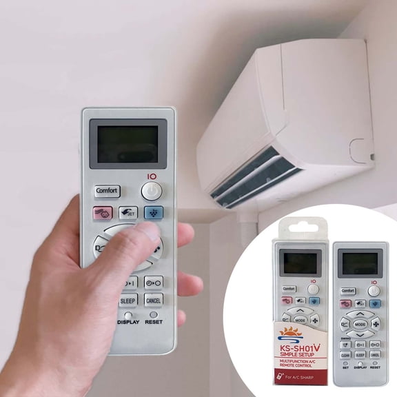 EcoNest K S SH01V Universal Remote Ccontrol Compatible With Air Conditioner AC Remote Control With Same Function