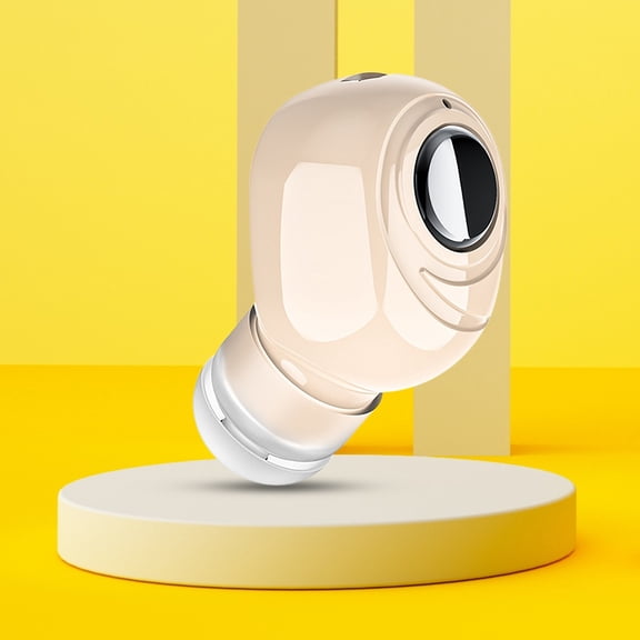 EcoNest K08 Portable Single Ear Mini Wireless Headset Bluetooth 5.0 InEar Earbuds. Supports Microphone. Button Operation
