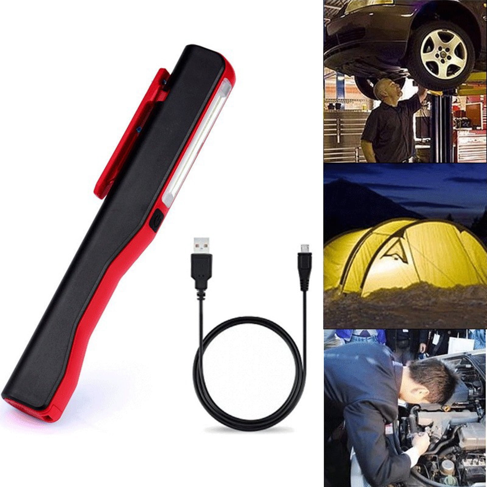 EcoNest Led 2 Lights In 1 Flood Light Spotlight LED Pocket Flashlight ...