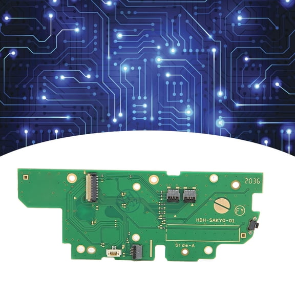 EcoNest Left L Side Replacement Left L Side Game Console Key Board Part Replacement HDH SAKYO 01 Fit For Lite Left Handle