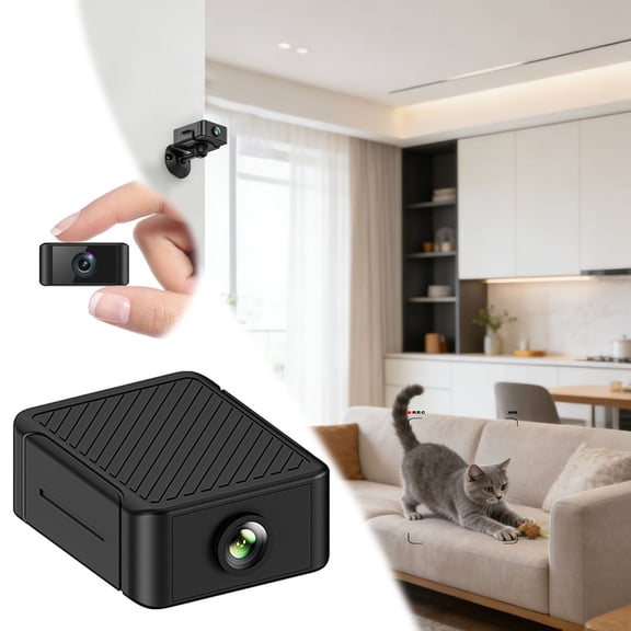 EcoNest Mini Hidden WiFi 1080P Wireless With Motion Detection Night Small Portable Cam For Home//