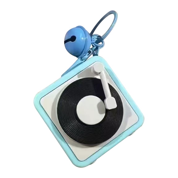 EcoNest Mini Tape Recorder Keychain Retro Tape Recorder Keychain Record Words Music Voice Recording Present