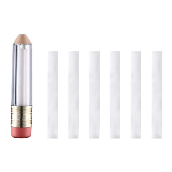 EcoNest Oil Inhaler 1set Empty Personal Nasal Aromatherapy Inhalers Tubes Refillable Oil Inhalers With 6 Wick Multifunctional Multiscene Diffuser For Outdoor/indoor/automotive Aromatherapy
