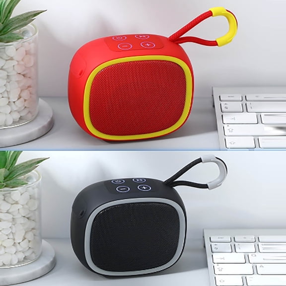 EcoNest Outdoor Bluet.ooth Speaker With Wireless Heavy Ba.ss Mini Portable Audio Device Gi.ft Idea Card Slot Music Player