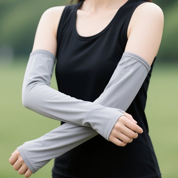 EcoNest Outdoor Sports Protective Wear For Sun Reducing Exposure On Skin Lightweight Arm Sleeves For Unisex Use Ideal For Indoor And Outdoor Activities Fashionable And Functional