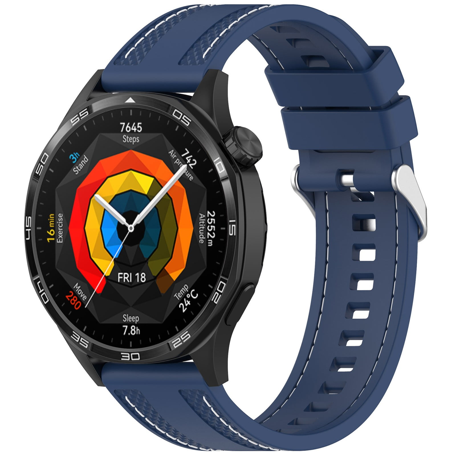 EcoNest Outstanding Silicone Sports Sweat Proof Solid Color Watch Band ...