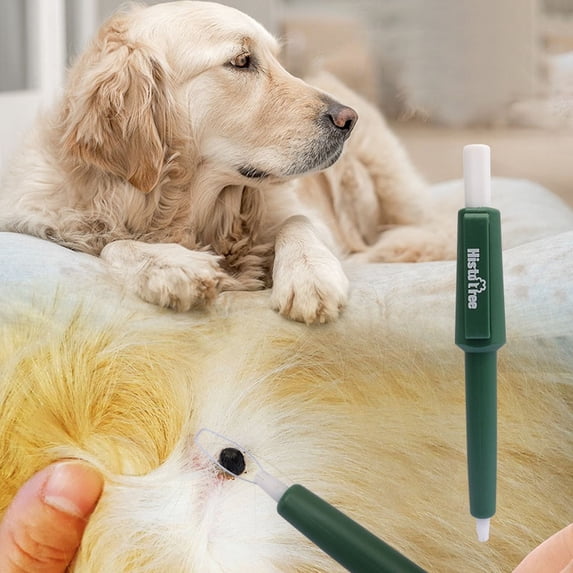 EcoNest Pet Catching Pen Cat And Dog Hard Tick Extractor Tick Clip To Lice And Flea Clip