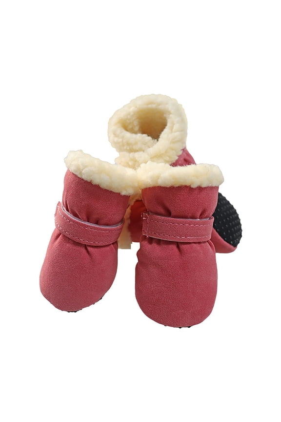 Plus Velvet Padded Warm Shoes Boots Plus Velvet Warm Soft Soled Shoes Warm Windproof Shoes.