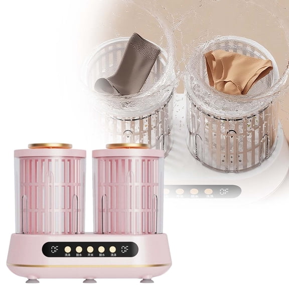 EcoNest Portable Twin Tub Mini Washing Machine With Dryer Compact Laundry Solution For Apartments Dorms Camping