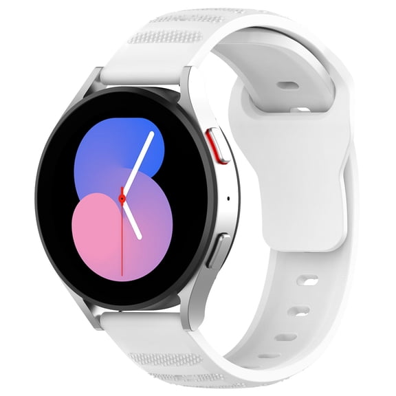 EcoNest Premium Silicone Sports Sweat Proof Solid Color Watch Band With Convenient Adjustment And Wide Compatibility Compatible With Smartwatch