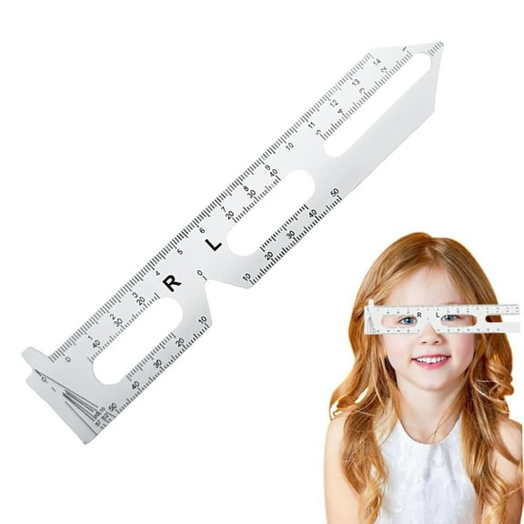 EcoNest Pupillary Distance Ruler 5.9inch Pupillary Distance Measurement Tool Clear Data Marking Easy To Use Pd Ruler For Optical Store Supplies