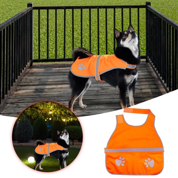 EcoNest Reflective Vests Adjustable Service Vests Outdoor Night Walking High Visibility
