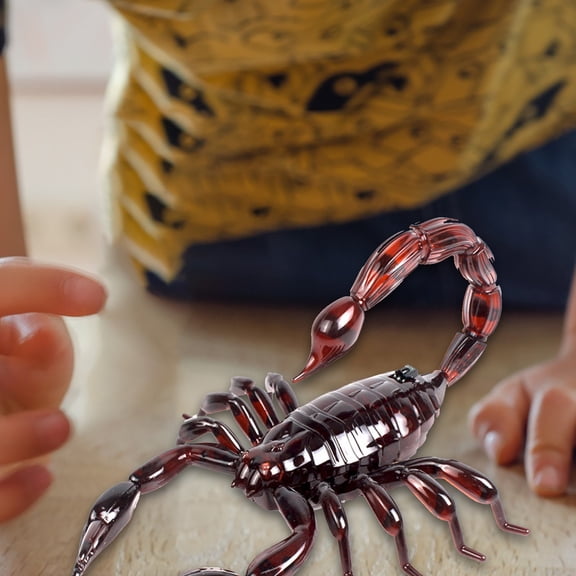 EcoNest Remote Control Trick Toy Infrared Realistic Remote Control Crawling Animal Model Parody