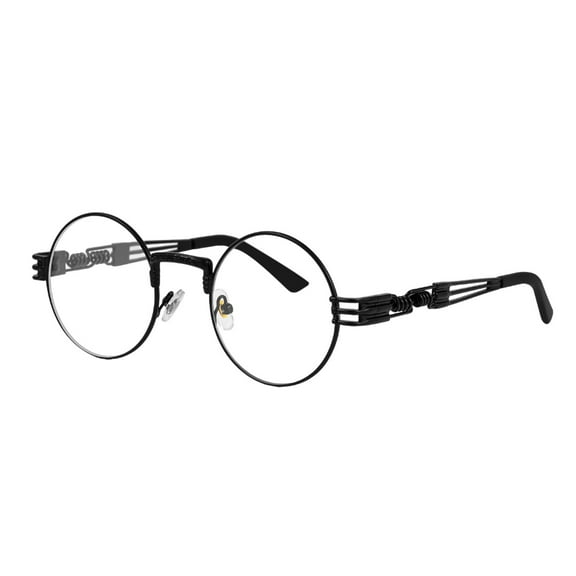 EcoNest Retro Round Glasses Unisex Round Hippie Style Glasses