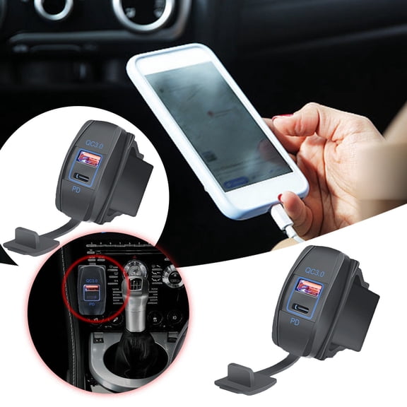 EcoNest Revamp Your Car’s Tech With Advanced USB Multiple Ports & Stylish Finish Every Driver!