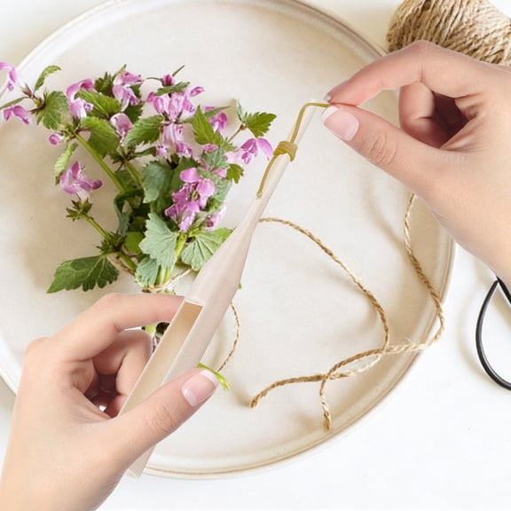 EcoNest Rose Knot For Durable Woodworking For Tightening And Tying Elegant Concealed Knots Ideal For Home And Craft Projects