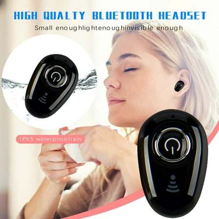 EcoNest S650 Mini Bluetooth Headset Wireless Earbud Style Ultra Small Sports 4.1 Stereo