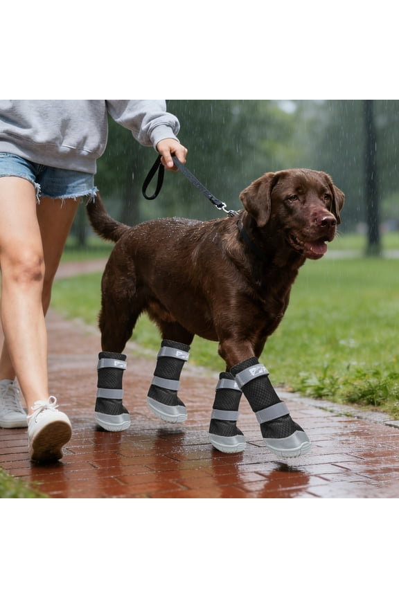 Shoes Lightweight Large Shoes Outdoor Walking Running Shoes Reflective Shoes Water Boots