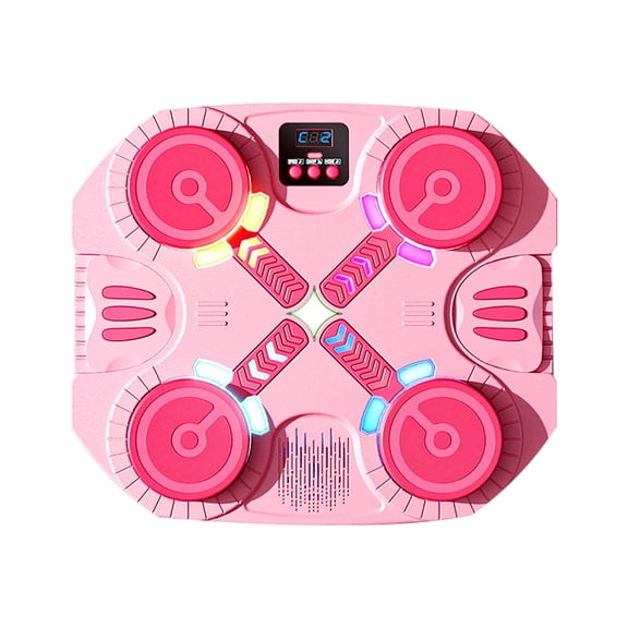 EcoNest Smart Punching With Music And LED Lights Wall Mount Boxing Trainer For Home Fitness And Training