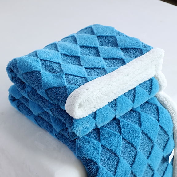 EcoNest Soft Faux Lambswool Fleece Throw Blanket For Bed Couch All Season Comfort Warm Cozy Decorative Home Living Room 150x200cm