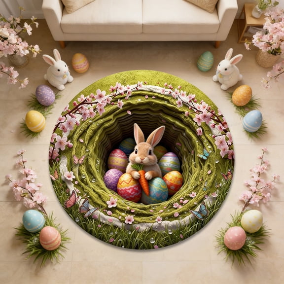 EcoNest Soft Shaggy Area Rug Floor Carpet For Living Room Bedroom Home