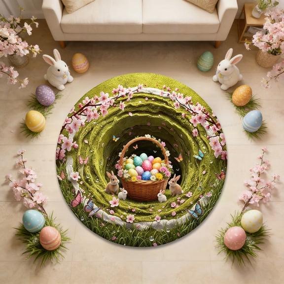 EcoNest Soft Shaggy Area Rug Floor Carpet For Living Room Bedroom Home