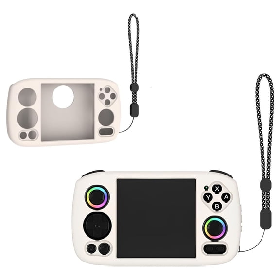 EcoNest Soft Skin Cover Protective Sleeve For RG Cube Handheld Game Console Drop Shockproof Protective With Lanyard