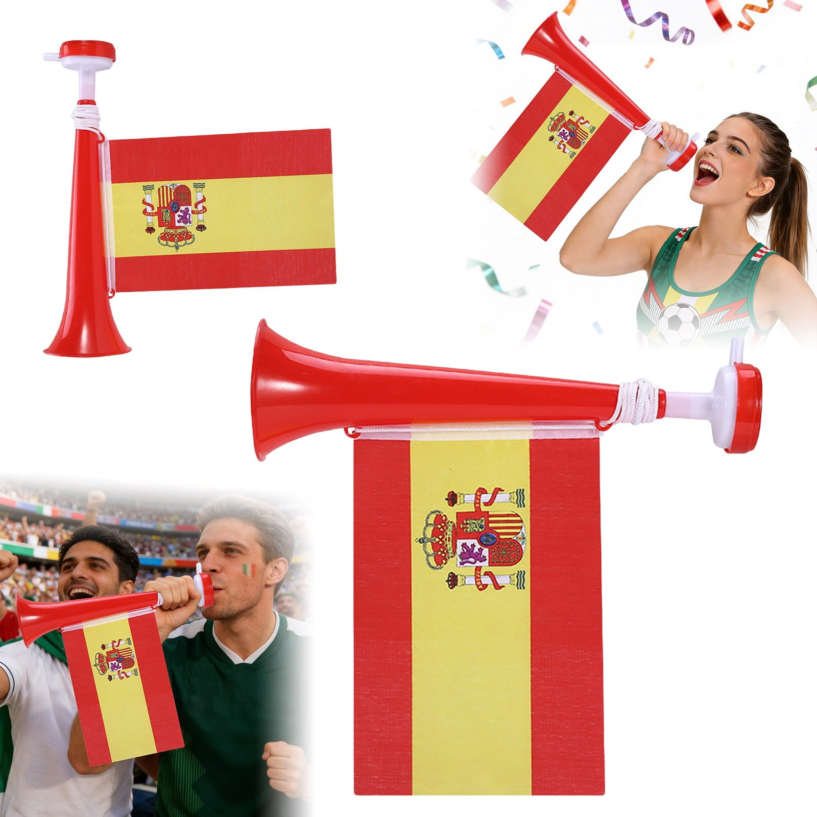 Trumpet Riffs For Sports EcoNest Stadium Air Horn Loud Trumpet For Football Games And Sports ...