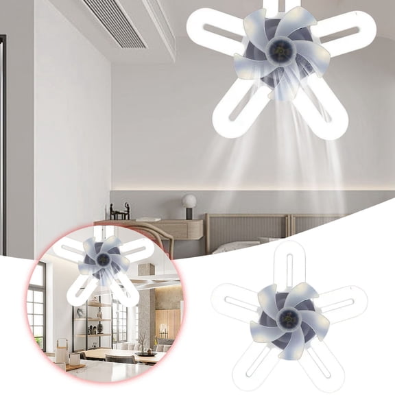 EcoNest Stay Cool In Style! Discover Our Elegant Fan Light: Functional Lighting & Gentle For Ultimate Comfort And Aesthetic Appeal!