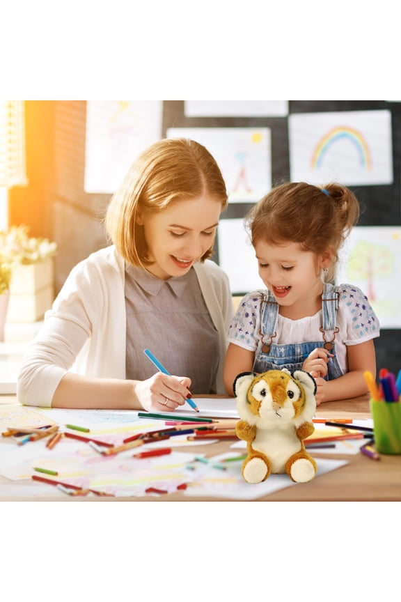 Tiger Keychain Pendant Adorable And Soft Toy For Keys And Bags Perfect For Zodiac Collectors And Animal Lovers