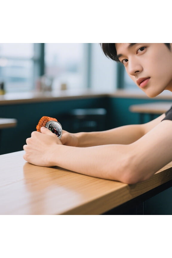 WeChat Opening Ride Code Screen Off Floating Rotating Camera Payment Smart Watch