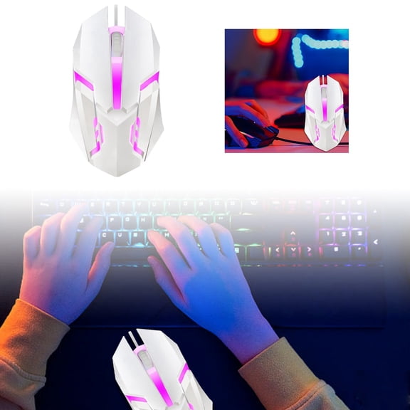 EcoNest Wired USB Gaming With Optical LED For Laptops And Desktop Computers