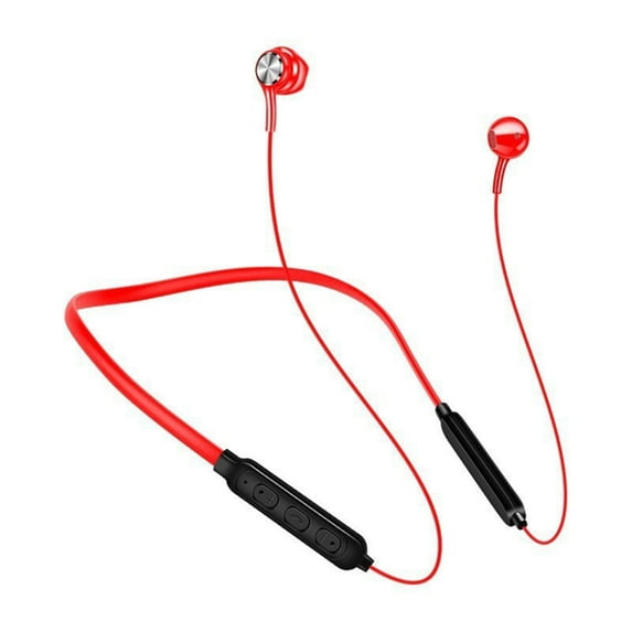 EcoNest Wireless Binaural Stereo Sports Bluetooth Headset Ears 5.0 Running Extra Long Standby Suction Headneck Hanging Neck