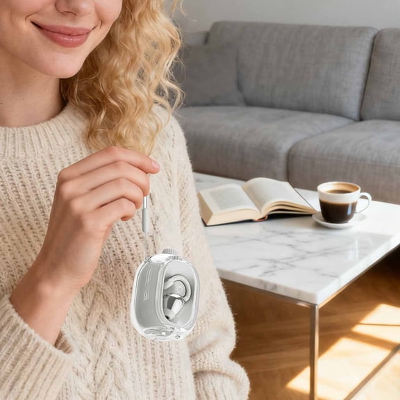 EcoNest Wireless Headset Translation Edition For Clear Calls And Seamless Connectivity Handsfree Earbuds With Noise Reduction And Long Battery Life