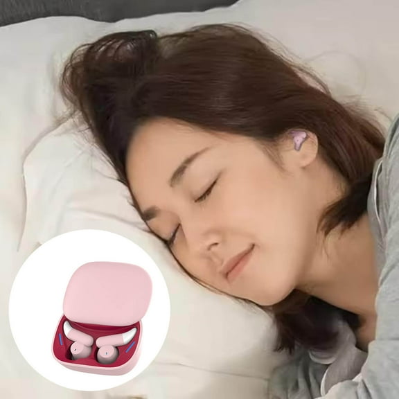 EcoNest Wireless Sleep Earbuds Sleep Headphones Noise Cancelling Sleep Earbuds For Side Sleepers 5.3 In Ear Light Weight Ear Buds Comfort Fit For Sleeping Working