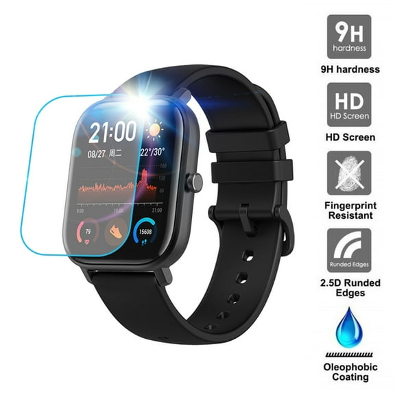 EcoNest compitable with Screen Clear 1PC Tempered Protector Film Glass for Smart Watch smart wristband Accessories