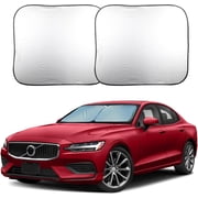 EcoNour Auto Shields Sun Shade | Foldable Screen Reflects Heat & UV Rays | Medium 28 x 31 inches