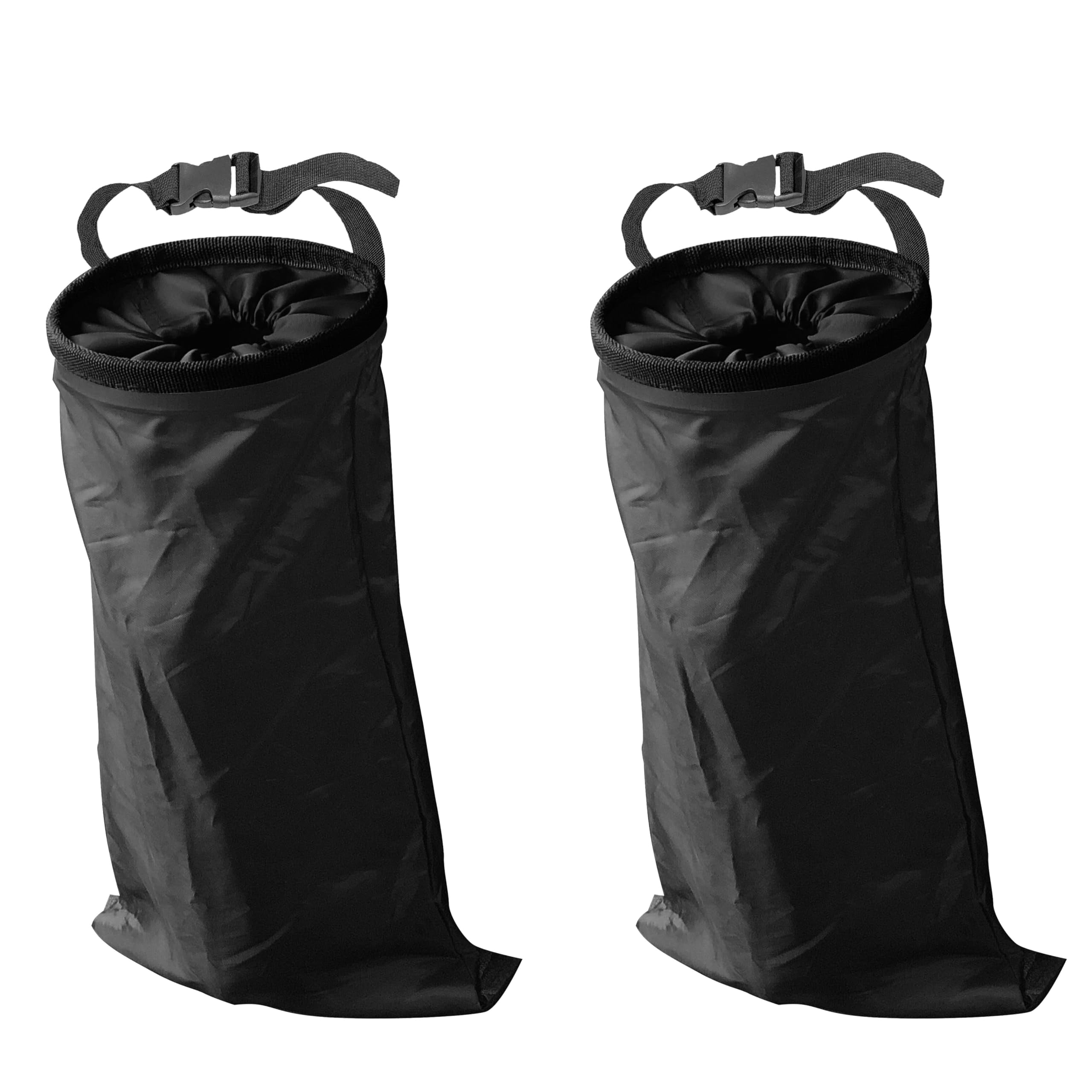 2 Pack Car Trash Bags - Hanging Back Seat Garbage Bag, Waterproof Oxford, Universal For Cars, SUVs & Trucks - View #4