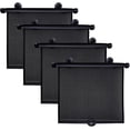 thumbnail image 1 of EcoNour Car Window Shades (4 Pack) | Retractable Roller Sunshade for Kids & Baby | UV & Heat Protection | Privacy Blackout Curtain Shades | Easy Install Car Window Shade | 15" x 17", 1 of 7