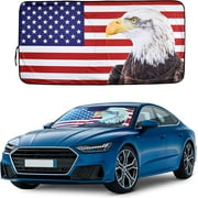 EcoNour UV Sunblock Sunshade Shield 64 x 32 inch with Storage Pouch