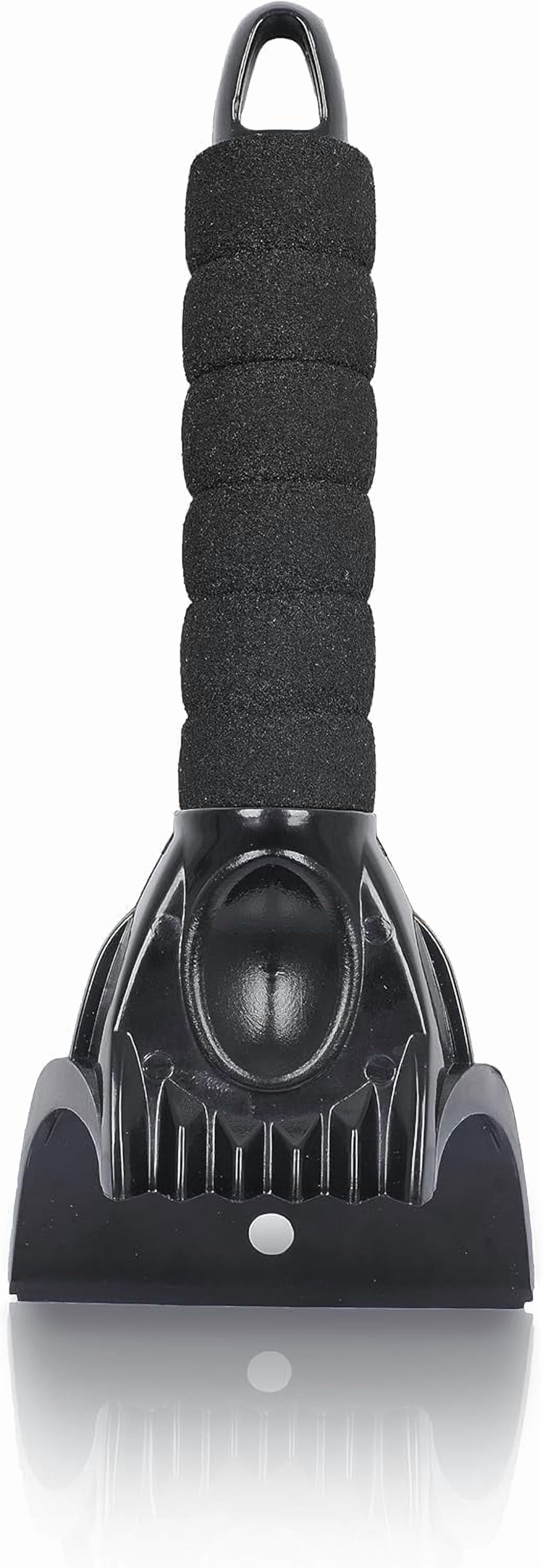 EcoNour Ice Scraper for Car Windshield, 10 inch | Ice Crusher for Car Window with Foam Handle for Perfect Grip, Window Scraper to Remove Snow , Frost, and Ice