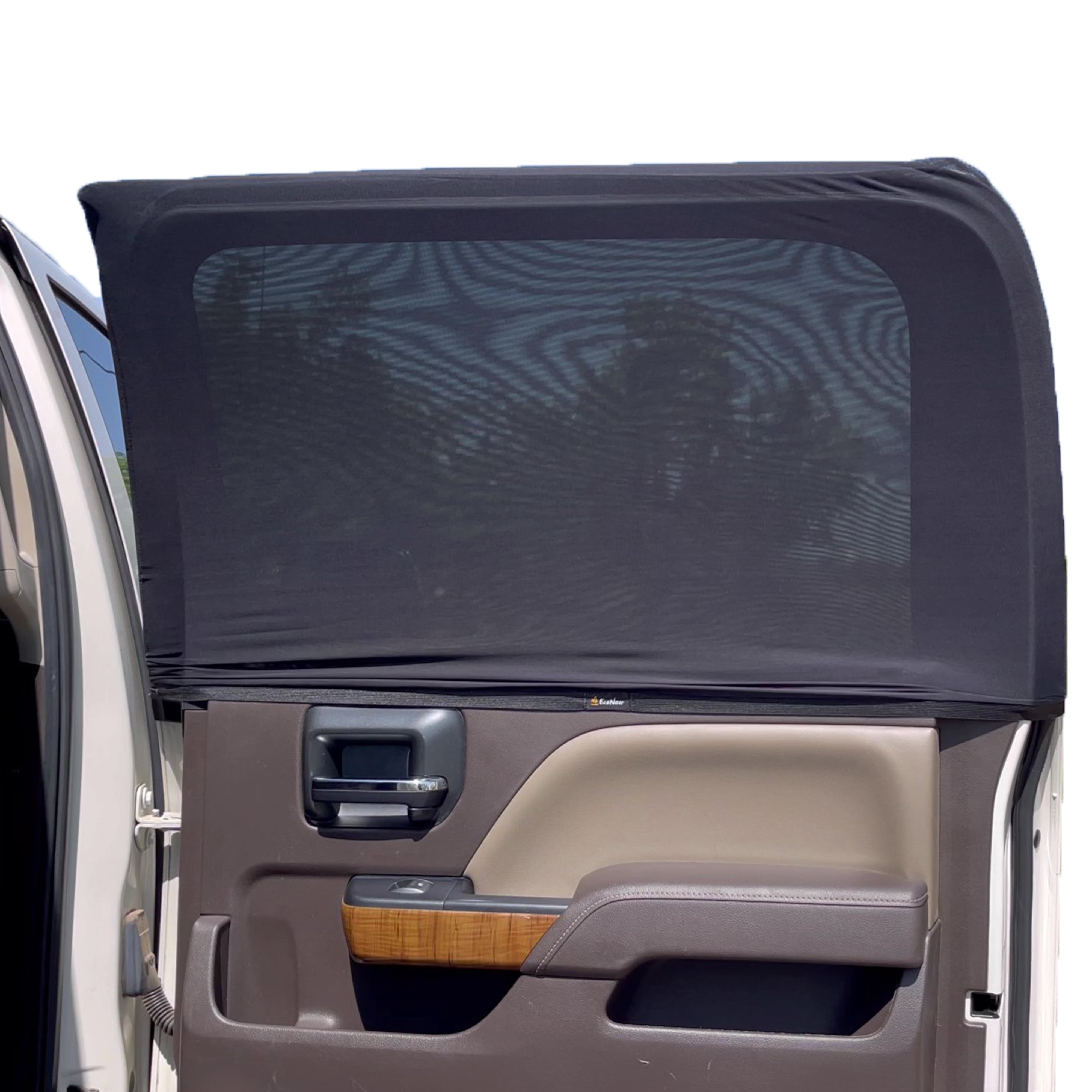Car Ride Window EcoNour Car Side Window Sun Shade (2 pack) | Stretchable & Breathable ...