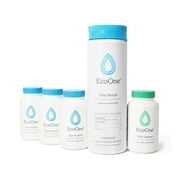 EcoOne Hot Tub Chemical Maintenance & Supply Kit, Contains Oneshock, Spa Monthly Conditioner & Filter Cleanser, 3 Month Supply
