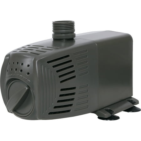 EcoPlus Adjustable Water Pump 1110 GPH, Submersible and In-line Use