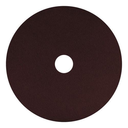 EcoPrep EPP Specialty Pads, 15" Diameter, Maroon, 10/Carton | Bundle of 2