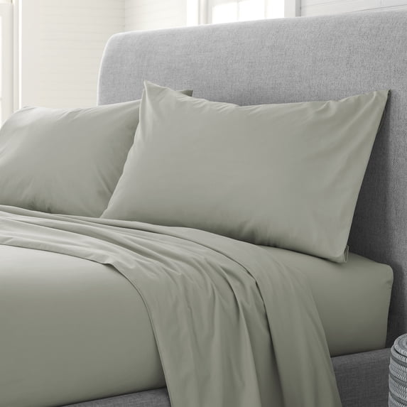 EcoPure® Comfort Wash Full Soft Sage Sheet Set