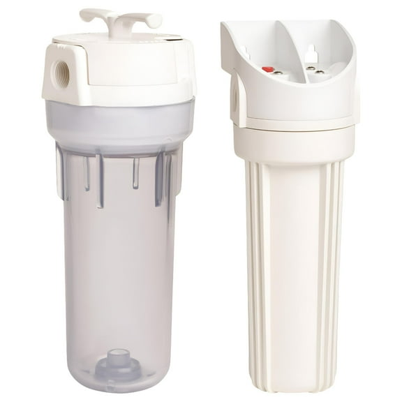 EcoPure EPW2S String Wound Whole House Replacement Water Filter, Universal Fit, Fits Most Major Brand Systems (2 pack)