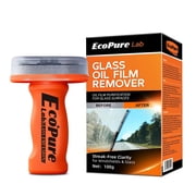 EcoPure Lab Glass Oil Film Remover with Handle   Windshield Cleaner, 3.53 oz